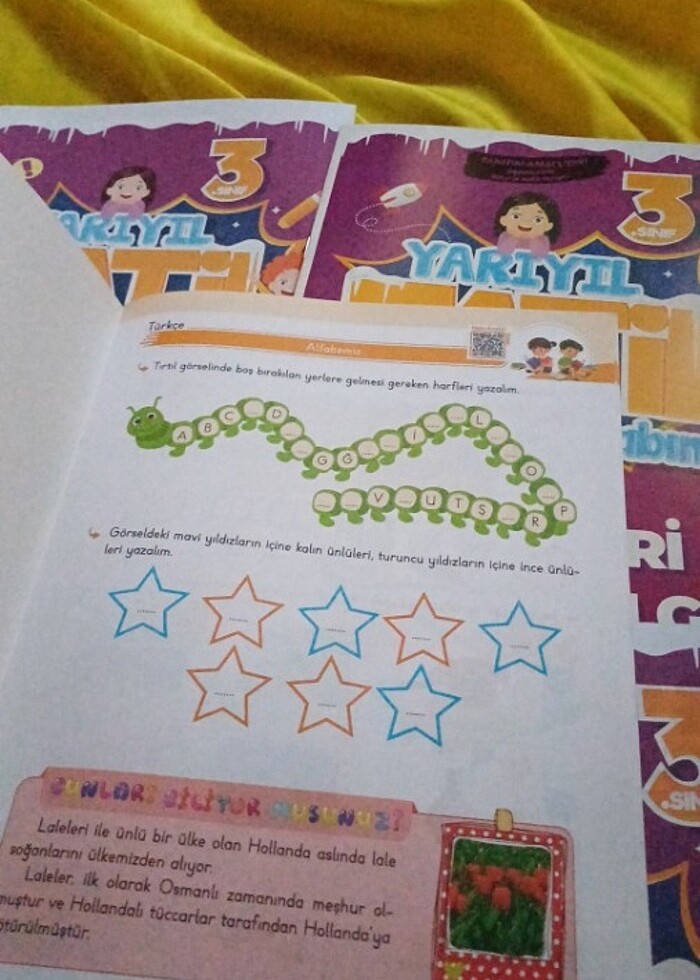 Kırmızı beyaz yarıyıl tatil kitabı 3.sınıf  - Görsel 4