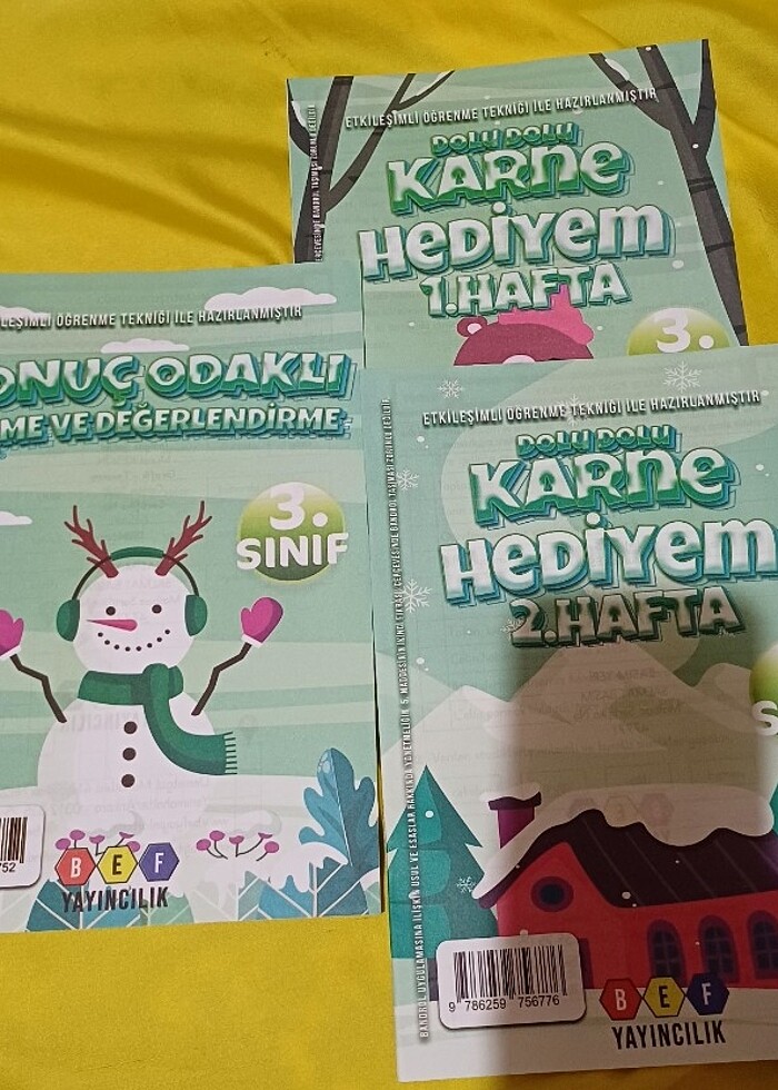 3.sınıf Yarıyıl tatil kitabı - Görsel 2