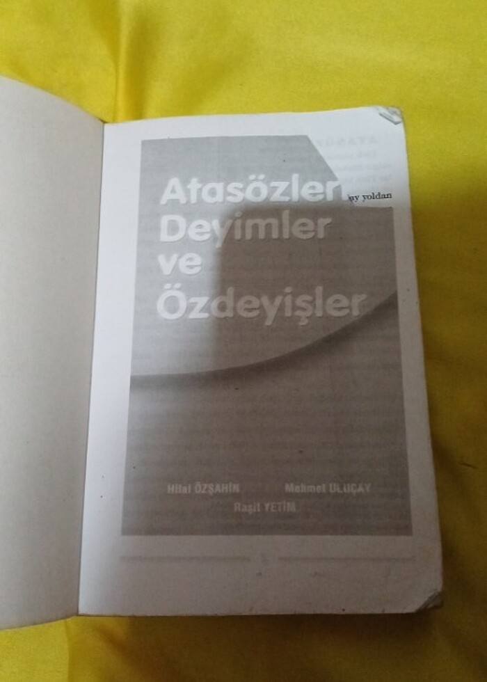 Atasözleri Deyimler ve Özdeyişler  - Görsel 2