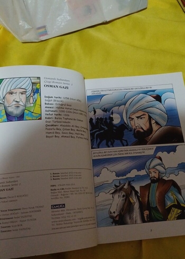 Osman Gazi Çizgi Roman  - Görsel 2