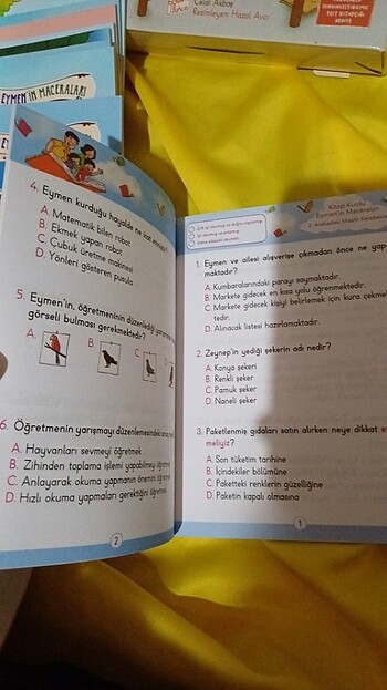 Kitap kurdu Eymenin Maceraları - Görsel 3