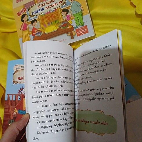 Kitap kurdu Eymenin Maceraları - Görsel 7