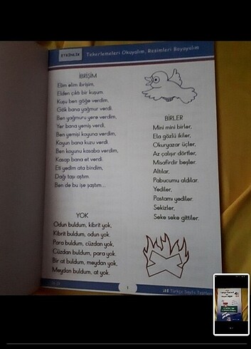 Türkçe Sevinci Hayat bilgisi ilkokul birinci sınıf - Görsel 3