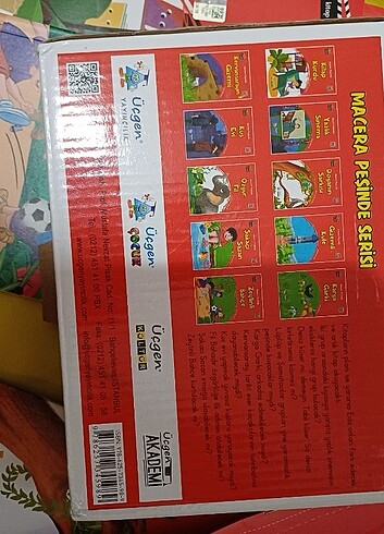 Macera Peşinde Kitap okuma Seti - Görsel 7