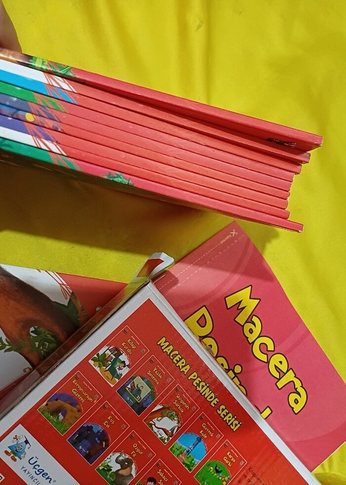 Macera Peşinde Kitap okuma Seti - Görsel 5