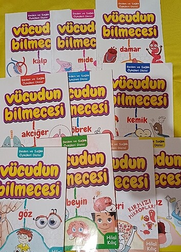 Vücudun bilmecesi okuma seti