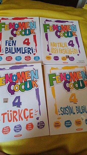 Beden Fenomen Çocuk ilkokul 4 Egitim seti