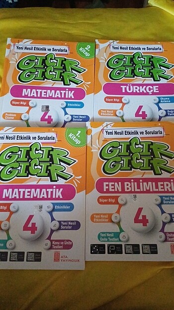 Gıcır gıcır ilkokul 4.sınıf egitim seti
