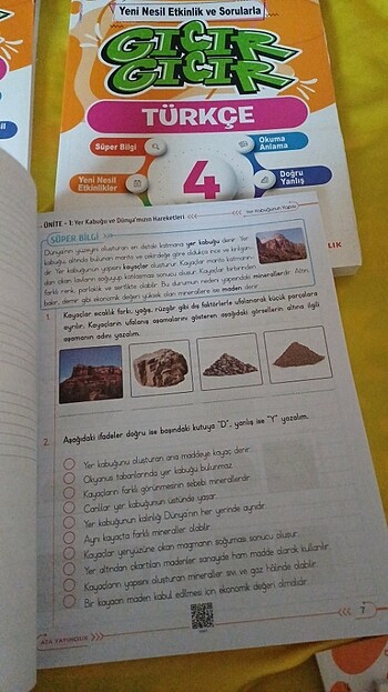 Gıcır gıcır ilkokul 4.sınıf egitim seti - Görsel 5