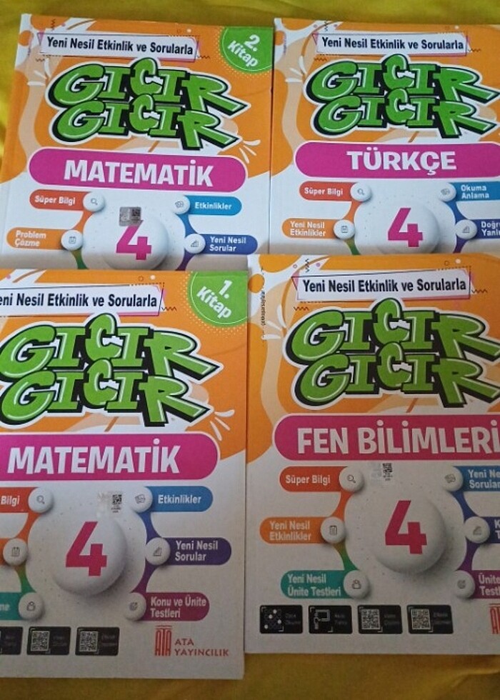 Gıcır gıcır ilkokul 4.sınıf egitim seti - Görsel 2
