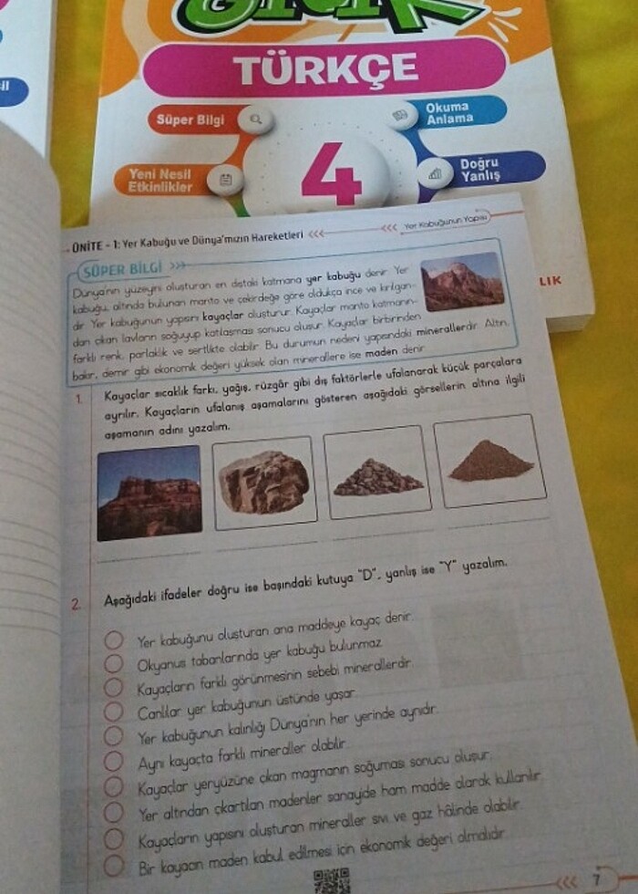 Gıcır gıcır ilkokul 4.sınıf egitim seti - Görsel 5