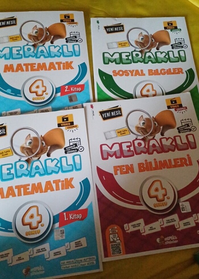 Meraklı Zihinler ilkokul 4.sınıf set  - Görsel 2