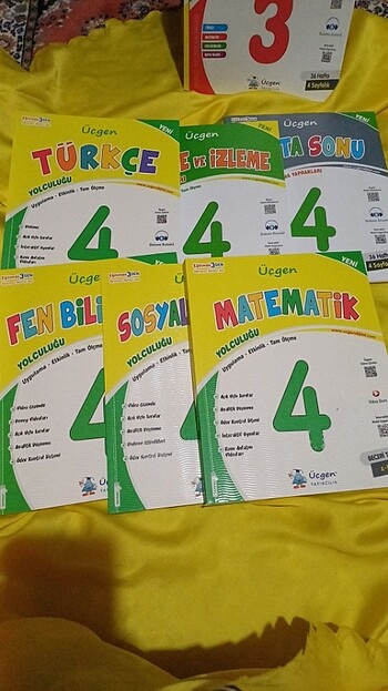 Üçgen yayıncılık 4.sınıf set
