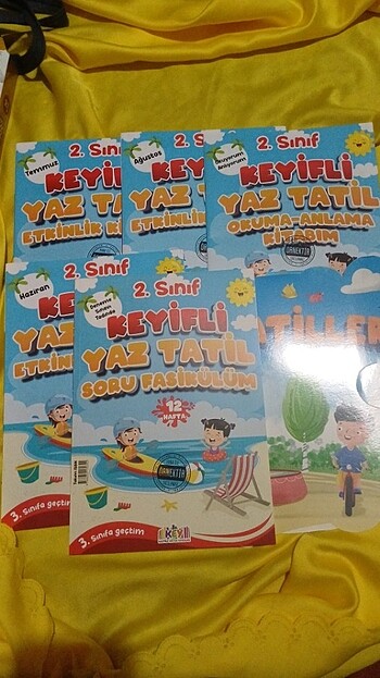 Keyifli Yaz Tatil kitabı 2.sınıf