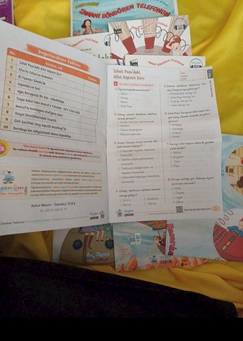 Zamanı Döndüren Telefonum Çocuk Kitap Seti - Görsel 2