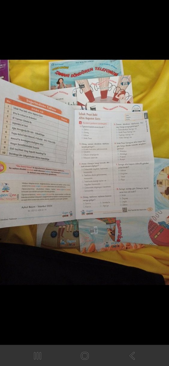 Zamanı Döndüren Telefonum Çocuk Kitap Seti - Görsel 2