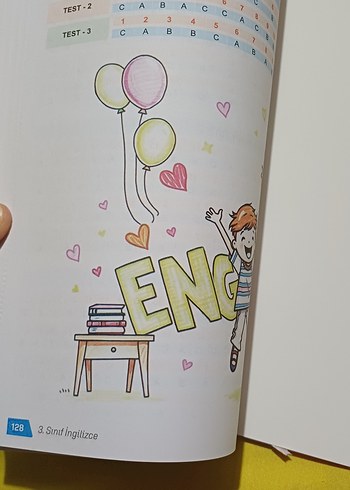 3. Sınıf İngilizce Test Kitabı - Görsel 5