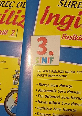 Giriş yayınları 3.sınıf ingilizce kitabı - Görsel 2