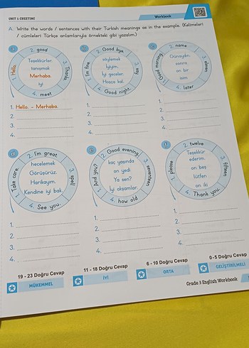 Giriş yayınları 3.sınıf ingilizce kitabı - Görsel 6