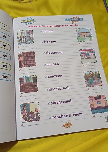 2. Sınıf İngilizce Çalışma Kitabı - workbook - Görsel 5