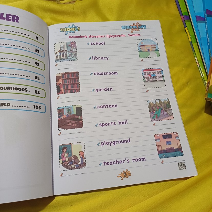 2. Sınıf İngilizce Çalışma Kitabı - workbook - Görsel 5