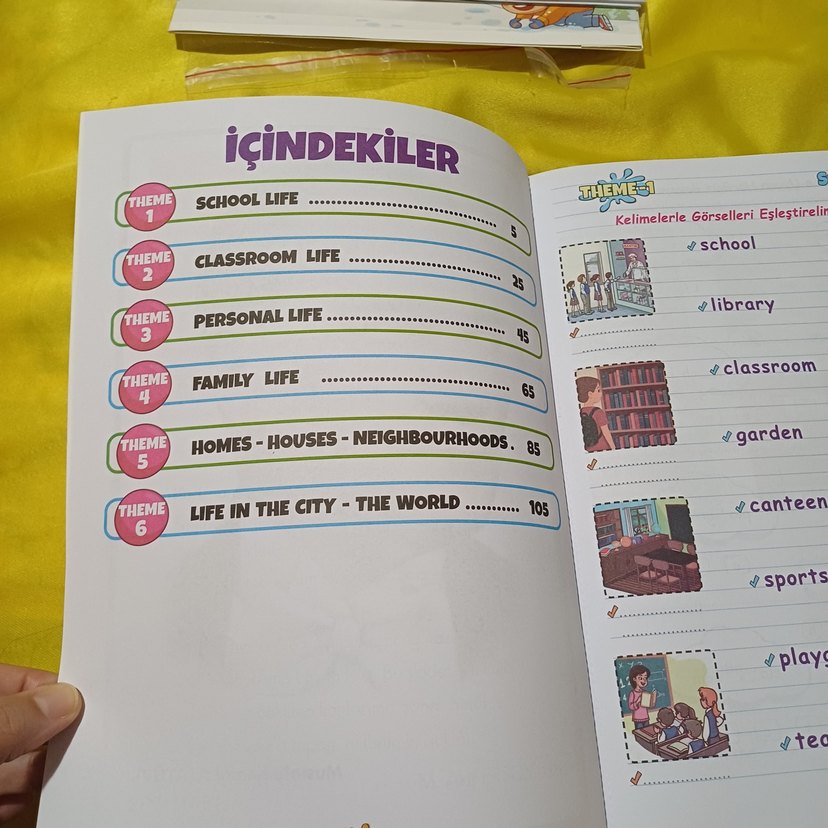 2. Sınıf İngilizce Çalışma Kitabı - workbook - Görsel 4