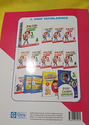 3. Sınıf Yarıyıl Tatil Seti Giriş yayınları - Görsel 7