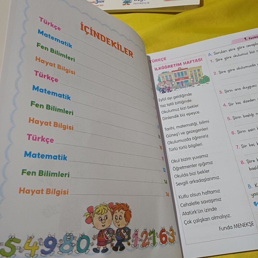 3. Sınıf Yarıyıl Tatil Seti Giriş yayınları - Görsel 3