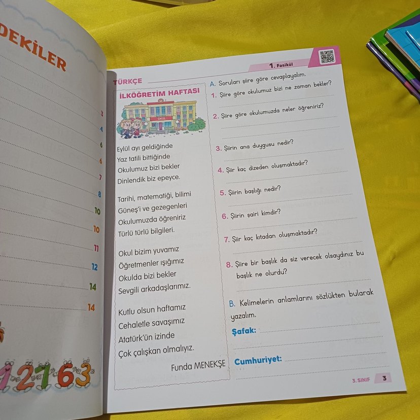 3. Sınıf Yarıyıl Tatil Seti Giriş yayınları - Görsel 4