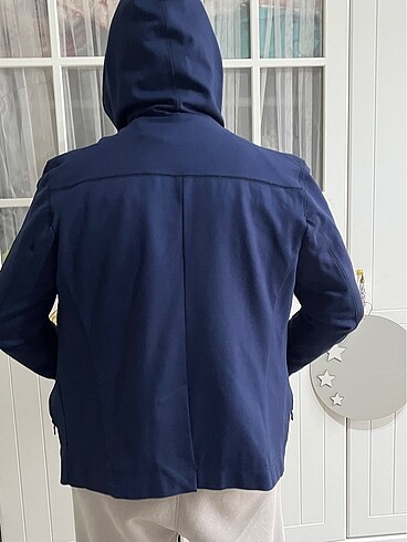 m Beden lacivert Renk Spor ceket dar kesim M beden