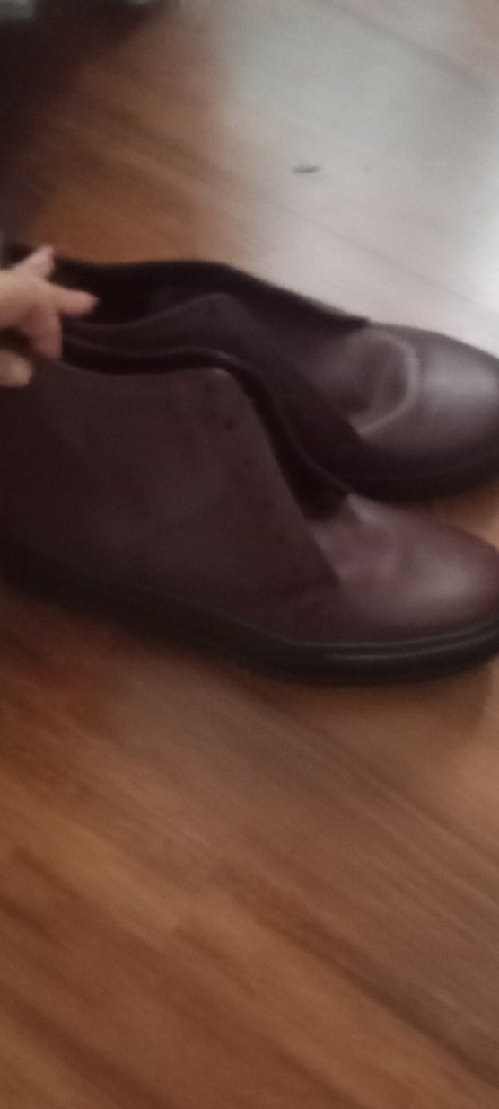 Bordo Dolgu Topuklu Kadın Botlar bağ ipler yokk - Görsel 2