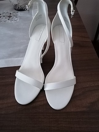 aldo beyaz tek bantlı ayakkabı 