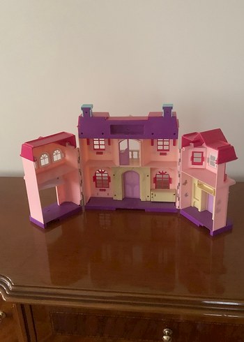 Pastel Pembe Oyuncak Ev - Görsel 3