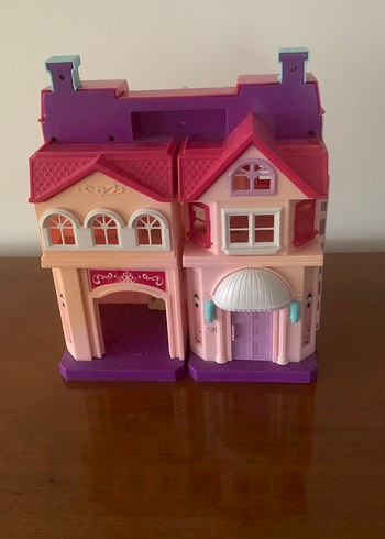 Pastel Pembe Oyuncak Ev - Görsel 2