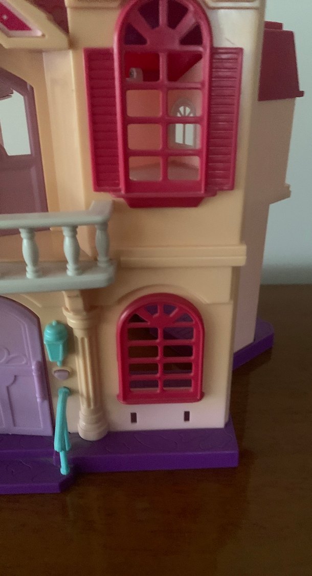 Pastel Pembe Oyuncak Ev - Görsel 5