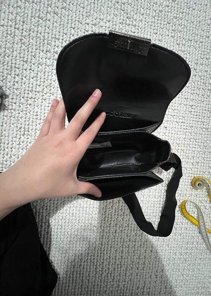 Mudo concept yılan derisi omuz çanta - Görsel 3