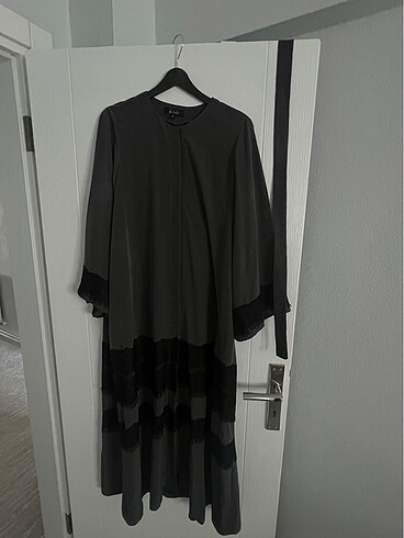 Merve şerbetçi abaya - Görsel 10