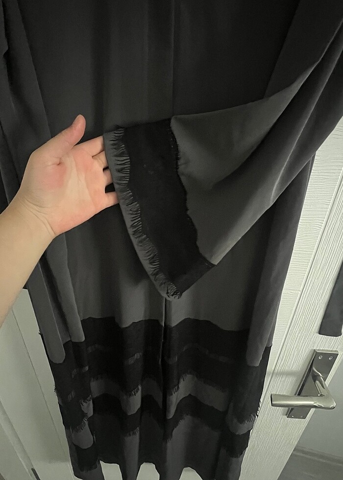 Merve şerbetçi abaya - Görsel 4