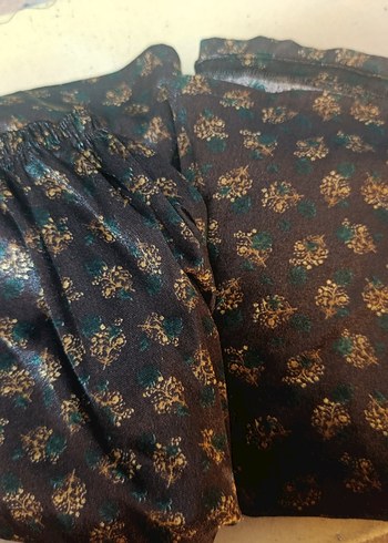 Zara Bohem Desenli Rahat Lastikli Etek