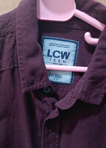 Bordo Erkek Keten Uzun Kollu Gömlek - Görsel 2