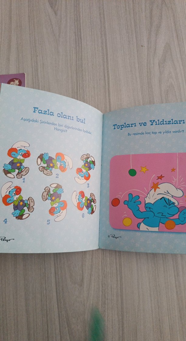 Şirinler Bebek Ağlıyor Çocuk kitabı - Görsel 3