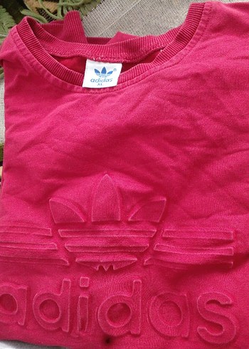 Adidas Canli Fusya Adidas Sweatshirt