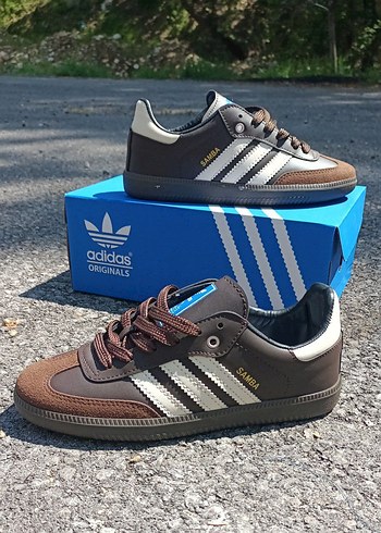 Adidas Samba Kahverengi Süet Spor Ayakkabı