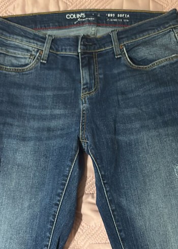 Colin's Colin Mavi Yirtmacli Kadin Kot Pantolon