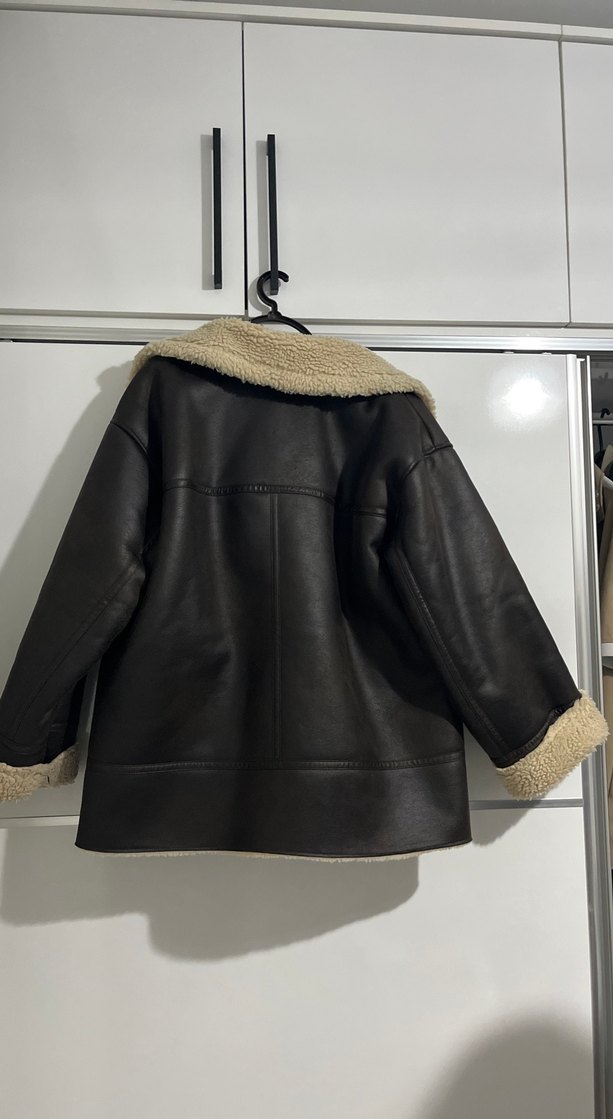 LC Waikiki kahverengi kürklü mont — görsel 3/6