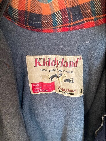 Kiddieland Erkek çocuk kaşe kaban