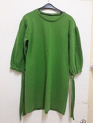 yeşil elbise
