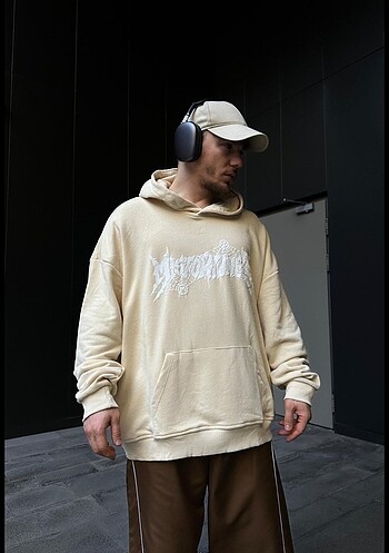 Diğer Oversize sweatshirt hoodie