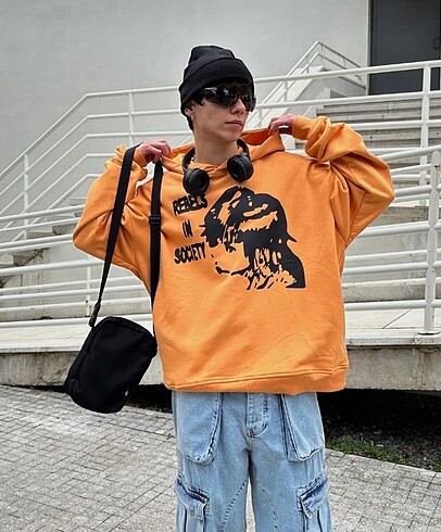 Oversize hoodie sweatshirt