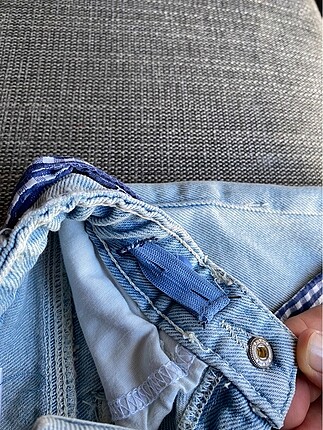 4 Yaş Beden Mango marka kız çocuk denim kot etek